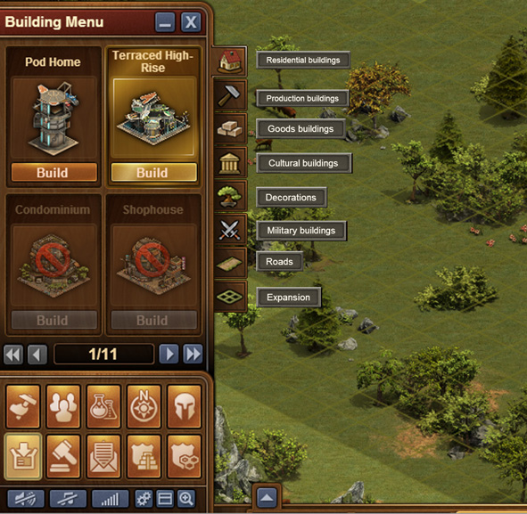 event buildings in forge of empires